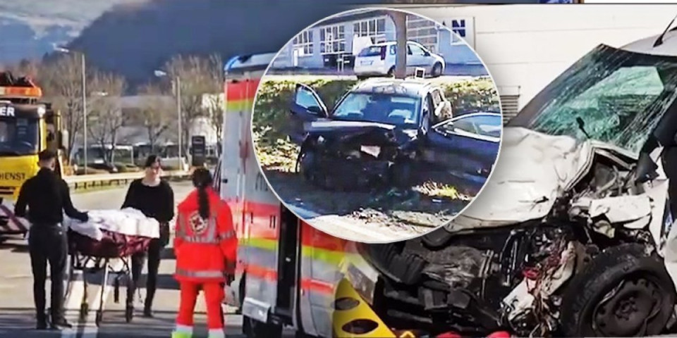 Hitna pomoć odnosi telo poginulog Srbina! Prvi snimak sa mesta teške nesreće u Nemačkoj! (VIDEO)