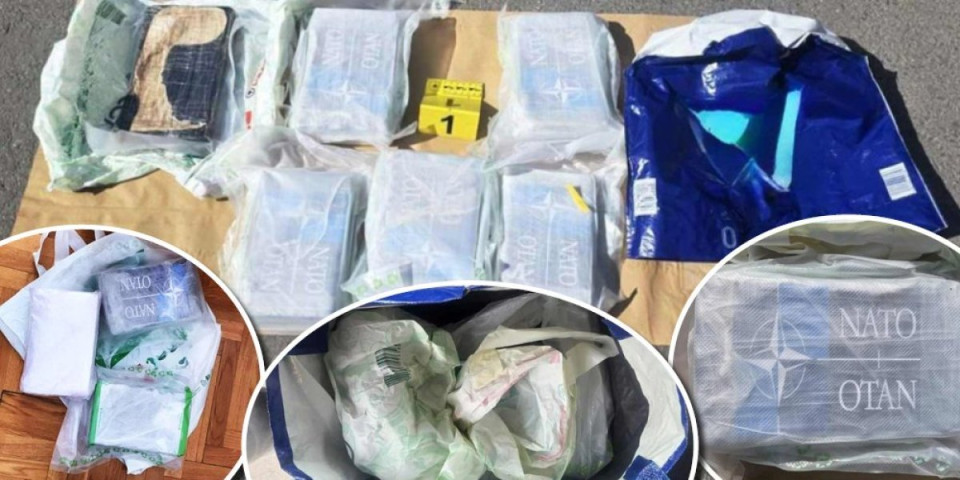 Zaplenjeno 10 kilograma kokaina i više hiljada evra! Velika akcija u Novom Sadu (FOTO)