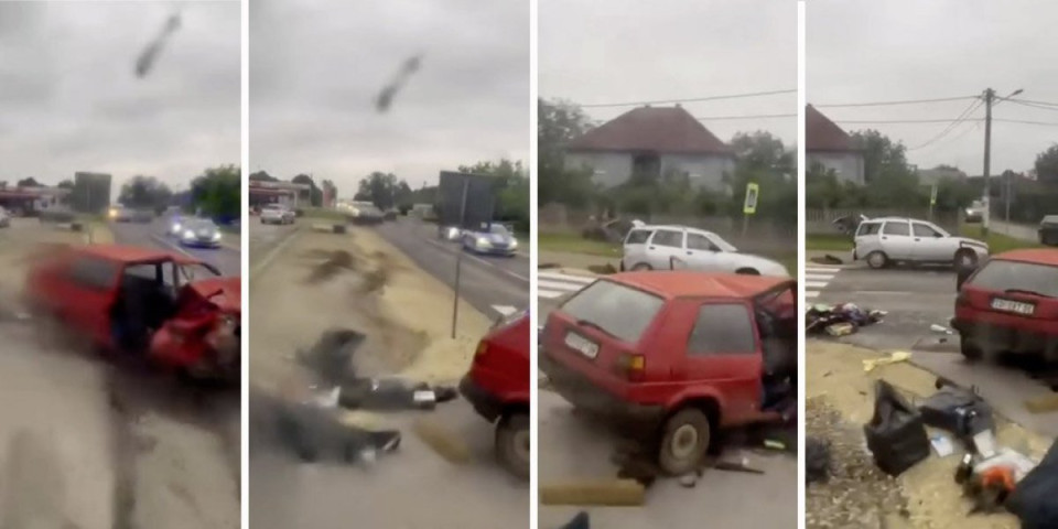 Teška saobraćajka kod Smedereva! Poginula jedna osoba! (VIDEO)