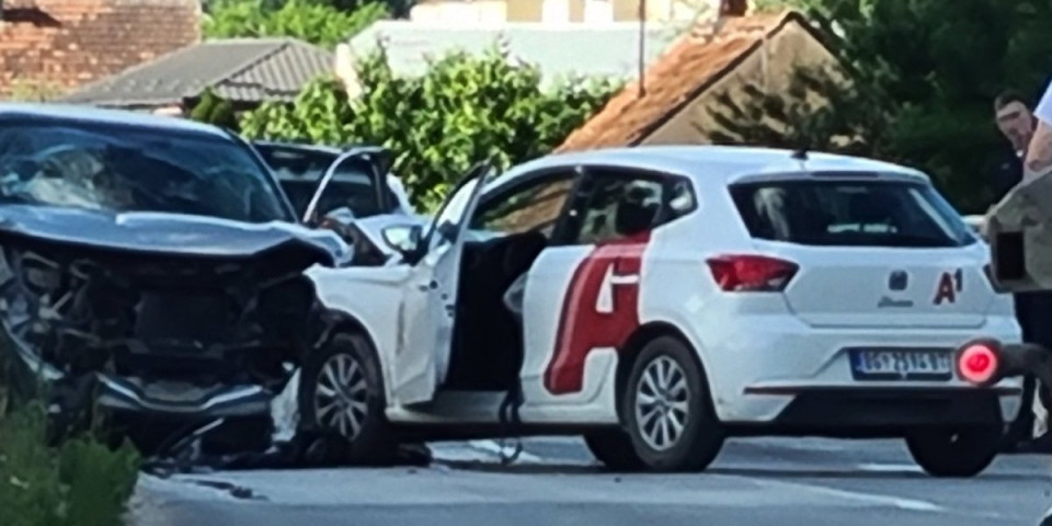 Teška saobraćajka u Požegi: Saobraćaj obustavljen (FOTO)