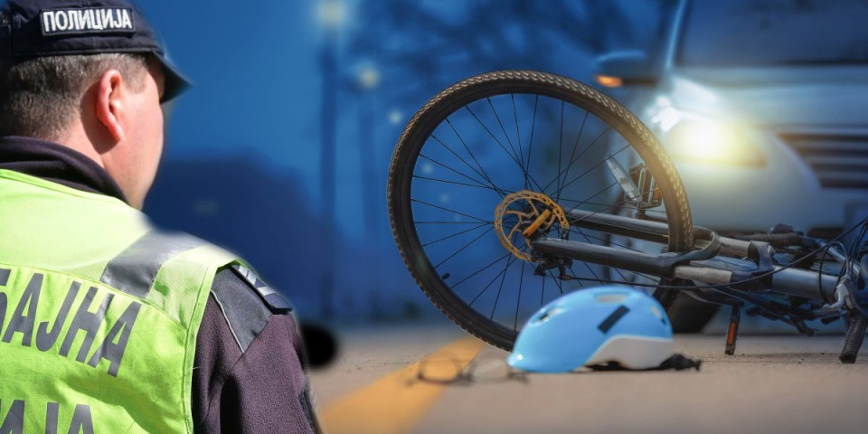 Automobil na pešačkom pokupio dete (10) koje je vozilo bicikl! Horor u Mirijevu