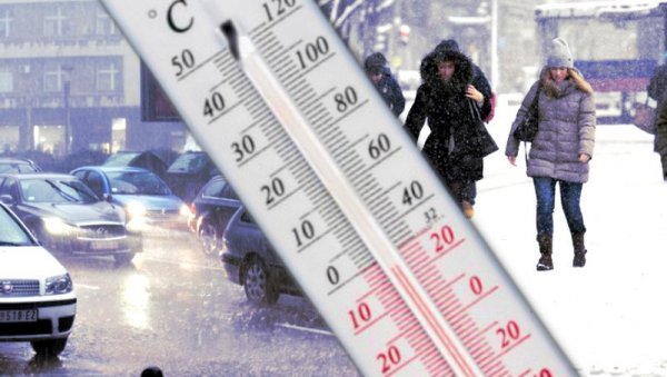 ПОНОВО СНЕГ! Обрт тек следи: Временска прогноза за уторак, 24. фебруар