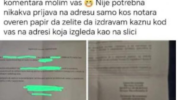 МРЕЖЕ ЕКСПЛОДИРАЛЕ ЗБОГ ОВОГ ПОДСТАНАРА: Потребан стан до 300€ дечку с наногицом - Треба само папир код нотара