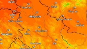 Balkan postaje centar toplotnog talasa: Beograd topliji od Kaira, cela zemlja se crveni (MAPE)