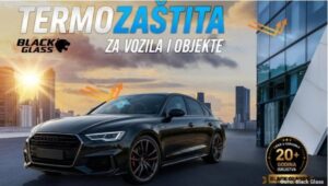 SUNCE VAS PEČE DOK VOZITE: Black Glass ugrađuje termoizolacione folije za stakla koje imaju 80% toplotne zaštite